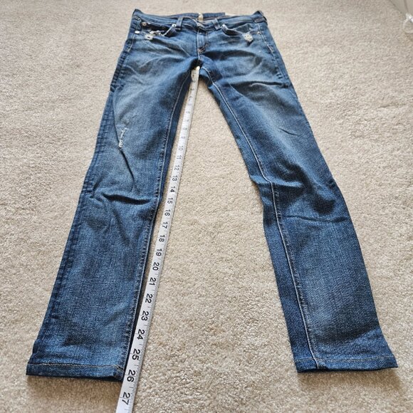 Rag&Bone Skinny Jeans Blue - Picture 5 of 6